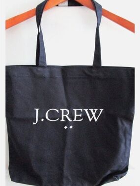 J.Crew Navy Canvas Tote Bag classic w/ tags